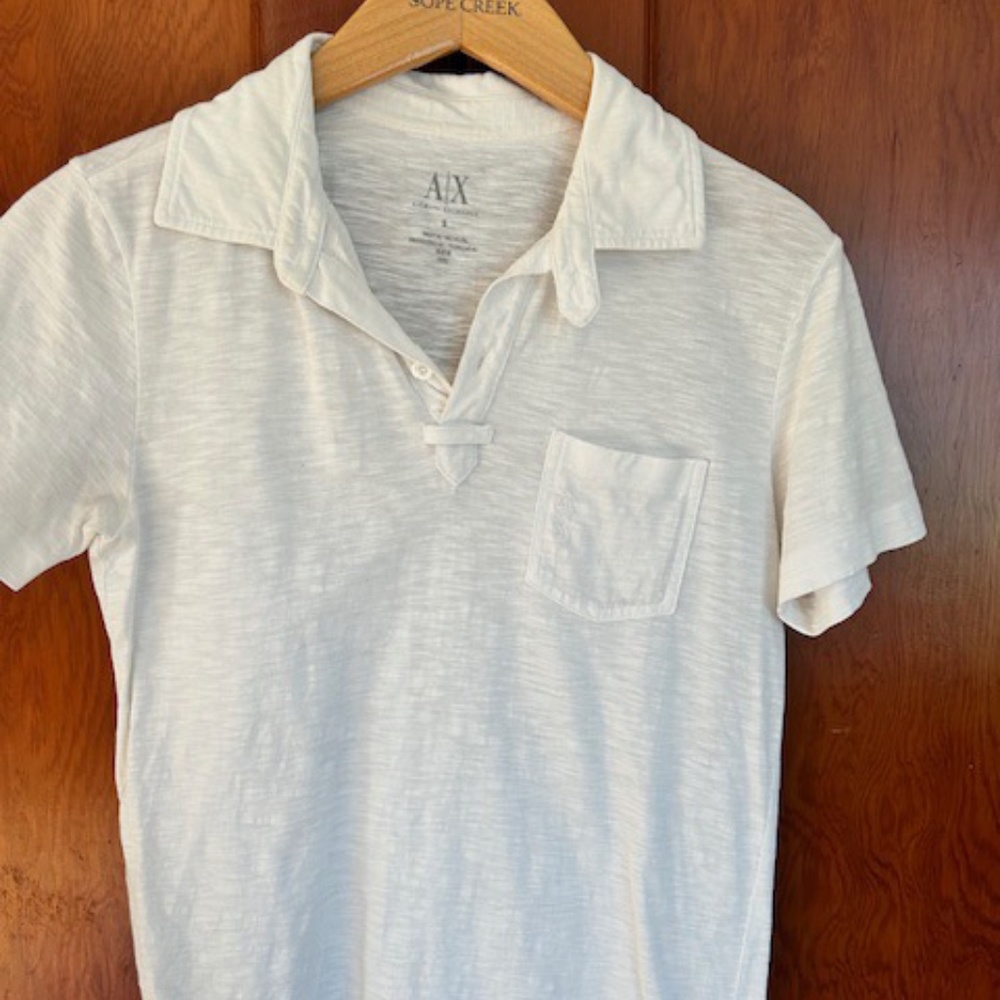 Armani Exchange short sleeve Polo shirt